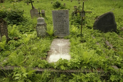 Nagrobek rodziny Tylunasów, cmentarz Na Rossie w Wilnie, stan z 2013