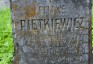 Photo montrant Tombstone of Feliks Pietkiewicz