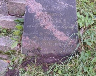 Nagrobek Pauliny Brylińskiej i Wiktorii Krasnoborskiej, cmentarz na Rossie w Wilnie, stan na 2013 r.