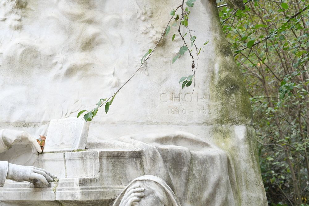 Photo showing Monument to Frederic Chopin in Park Monceau