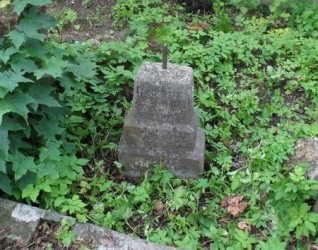 Nagrobek Franciszka Staszkiewicza, cmentarz Na Rossie w Wilnie, stan z 2012