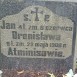Fotografia przedstawiająca Tombstone of Bronislava and Jan Atminis