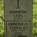 Fotografia przedstawiająca nagrobek rodziny Grinewiczów i Bisikirskich