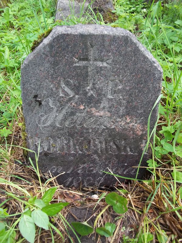 Tombstone of Helena Borkowska, Na Rossie cemetery in Vilnius, as of 2014.