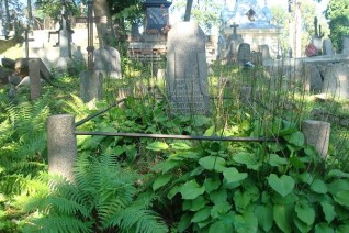 Nagrobek rodziny Sienkiewiczów, cmentarz Na Rossie w Wilnie, stan z 2013