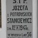 Fotografia przedstawiająca Tomb of Józefa Stankiewicz