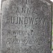 Fotografia przedstawiająca Tombstone of Anna Bujnowska