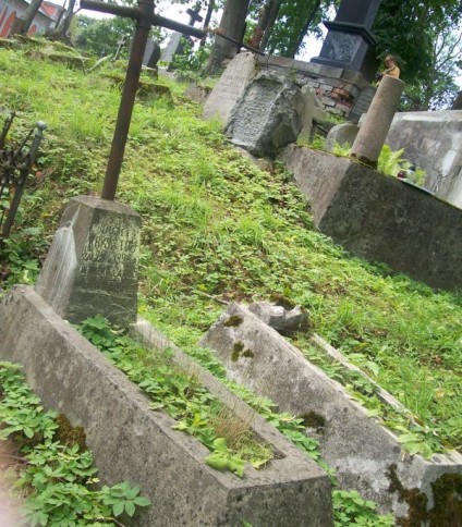 Nagrobek Józefa Krysztoda, cmentarz Na Rossie w Wilnie, stan z 2013