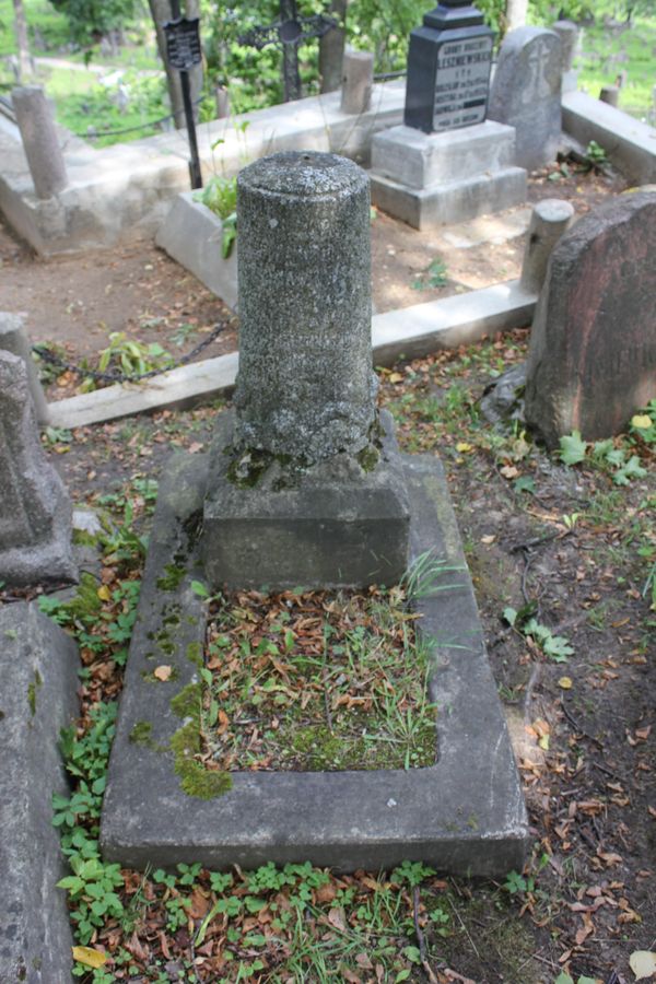 Tombstone of Tadeusz Klimaszewski, Rossa cemetery in Vilnius, as of 2013