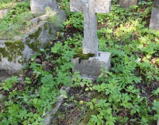 Nagrobek Józefy Rajeckiej, cmentarz na Rossie w Wilnie, stan z 2013