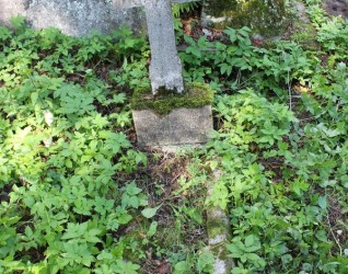 Nagrobek Stanisława Rajeckiego, cmentarz na Rossie w Wilnie, stan z 2013