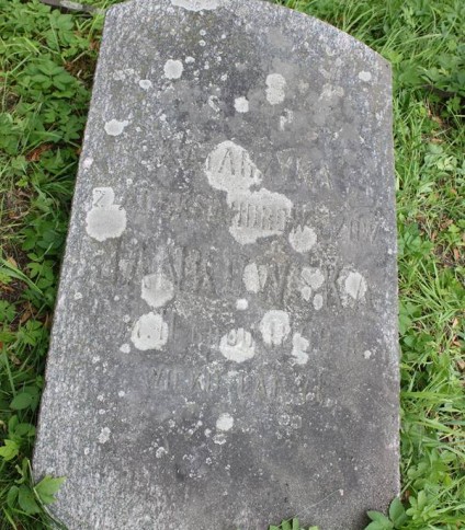 Nagrobek Katarzyny Jankowskiej, cmentarz Na Rossie w Wilnie, stan z 2013