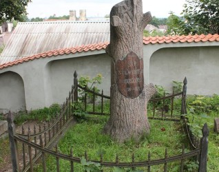 Nagrobek Antoniny i Sylwestra Doboszyńskich, cmentarz Na Rossie w Wilnie, stan z 2013