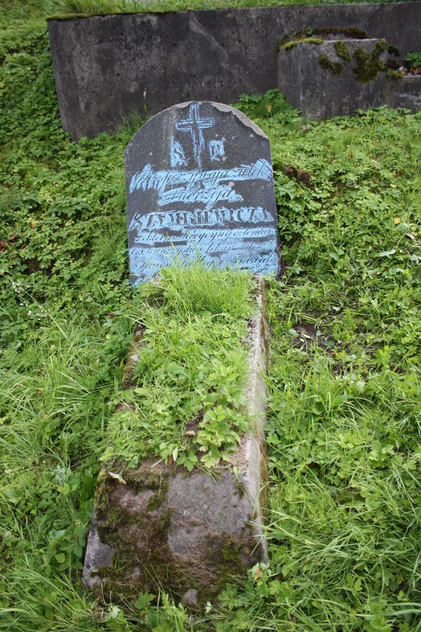 Tombstone of Andrzej Szymkiewicz, Ross cemetery in Vilnius, as of 2013.