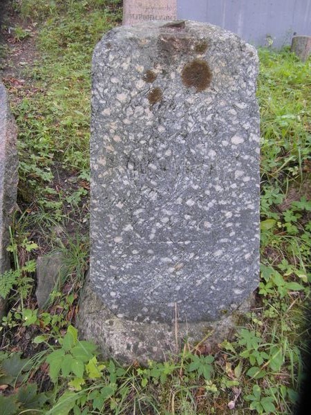 Tombstone of Olimpia Korsakova, Ross cemetery in Vilnius, as of 2013.