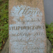 Fotografia przedstawiająca Tombstone of Albina Filipowiczowa