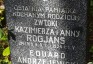 Fotografia przedstawiająca Nagrobek rodzin Rogjans i Andrzejewskich