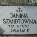 Fotografia przedstawiająca Nagrobek Karoliny Szmidewałejko i  Janiny Szmidt