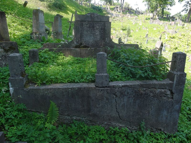 Grobowiec Kajetana i Zenona Rodziewiczów, cmentarz Na Rossie w Wilnie, stan z 2015 r.