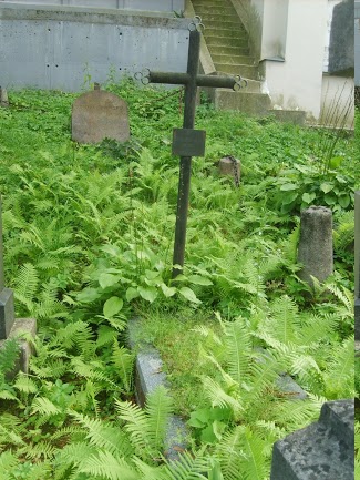 Nagrobek Zofii Grunt-Mejer, cmentarz na Rossie w Wilnie, stan na 2013 r.