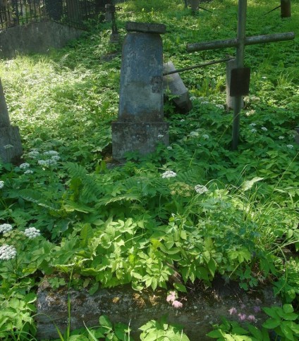 Nagrobek Jadwigi Piaseckiej, cmentarz Na Rossie w Wilnie, stan z 2015 r.