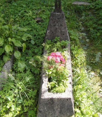 Nagrobek Wawrzyńca i Zofii Niedzwiedzkich, cmentarz na Rossie w Wilnie, stan na 2013 r.