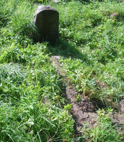 Nagrobek Szymona Alchimowicz z cmentarza na Rossie w Wilnie, stan z 2013 r.