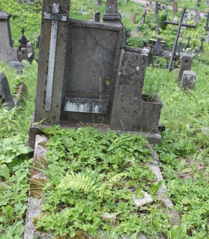 Nagrobek N.N., cmentarz na Rossie w Wilnie, stan z 2013 r.