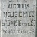 Photo montrant Tombstone of Antonina Mojsiewicz