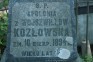 Photo montrant Gravestone of Apolonia Kozłowska