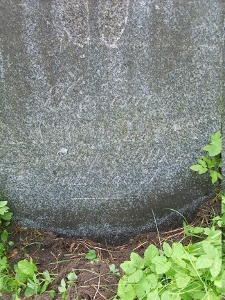 Tombstone of Eleonora Lachowicz, Ross cemetery in Vilnius, as of 2013.