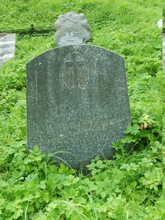 Tombstone of Eleonora Lachowicz, Ross cemetery in Vilnius, as of 2013.