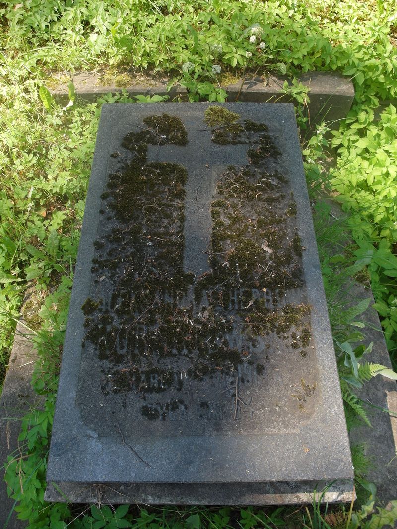 Tombstone of Aleksandra Kurnatowska, Na Rossie cemetery in Vilnius, as of 2015.