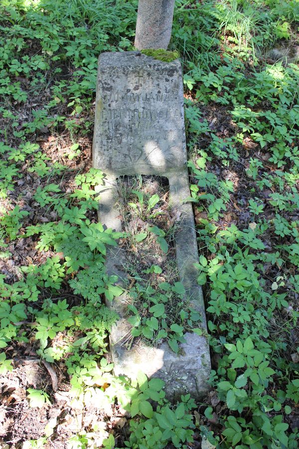 Tombstone of Marianna Piertrowska, Rossa cemetery in Vilnius, as of 2013