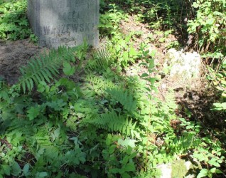 Nagrobek Adeli Iwaszewskiej, cmentarz na Rossie w Wilnie, stan z 2013