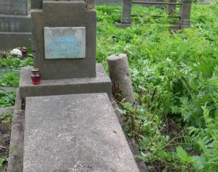 Nagrobek Heleny Palińskiej, cmentarz Na Rossie w Wilnie, stan z 2013 r.