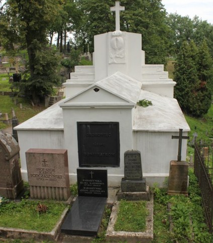 Grobowiec zakonu Bonifratrów, cmentarz na Rossie w Wilnie, stan z 2013