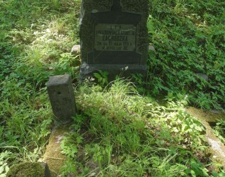 Nagrobek Kornelii Zagrodzkiej, cmentarz Na Rossie w Wilnie, stan z 2015 r.