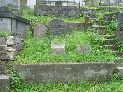 Nagrobek Franciszka Haumana, cmentarz na Rossie w Wilnie, stan na 2013 r.
