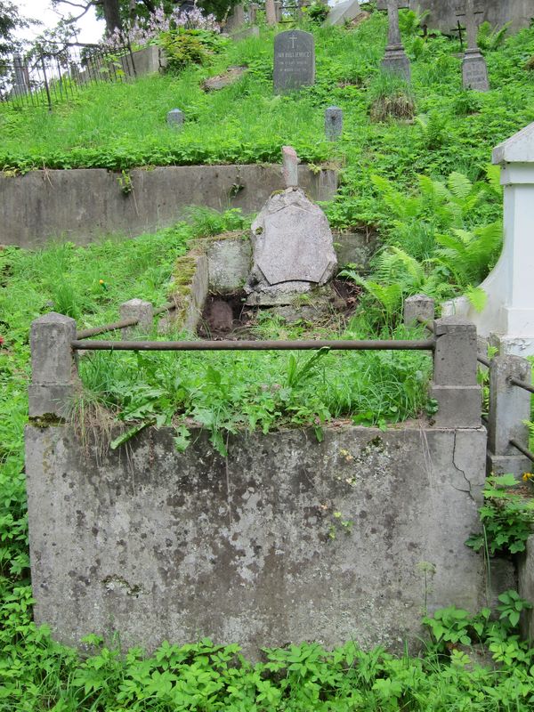 Tomb of the Kuszelewski family, Ross cemetery in Vilnius, as of 2013.