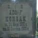 Fotografia przedstawiająca Tombstone of Adolf Korsak