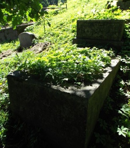 Nagrobek Władysława Makowieckiego, cmentarz Na Rossie w Wilnie, stan z 2012 roku