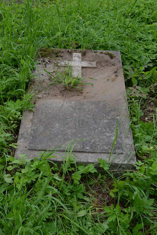 Tombstone of Klementyna Antonowicz, Ross cemetery, as of 2013