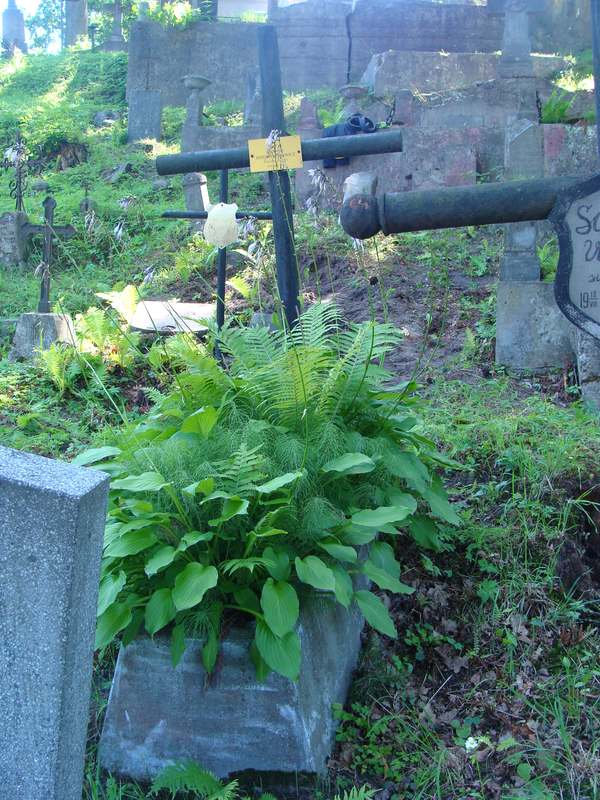 Tombstone of Kazimierz Dziemieszkiewicz from the Ross cemetery in Vilnius, as of 2013