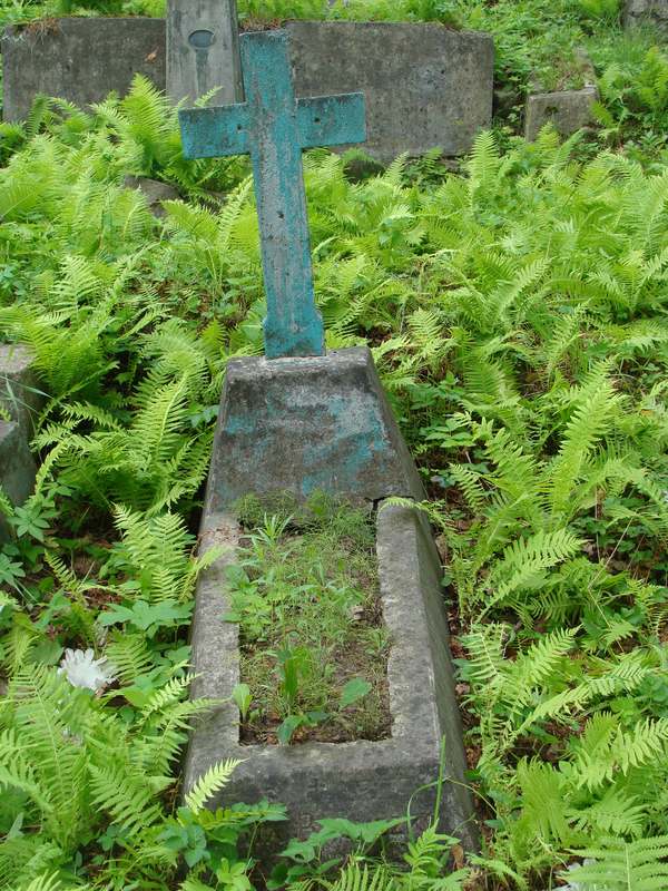 Tombstone of Teresa Bożyczko from the Rossa cemetery in Vilnius, as of 2013