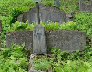 Nagrobek Józefy Jerockiej z cmentarza na Rossie w Wilnie, stan z 2013 roku