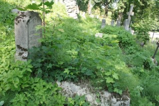 Nagrobek Józefa Jankowskiego, cmentarz Na Rossie w Wilnie, stan z 2013