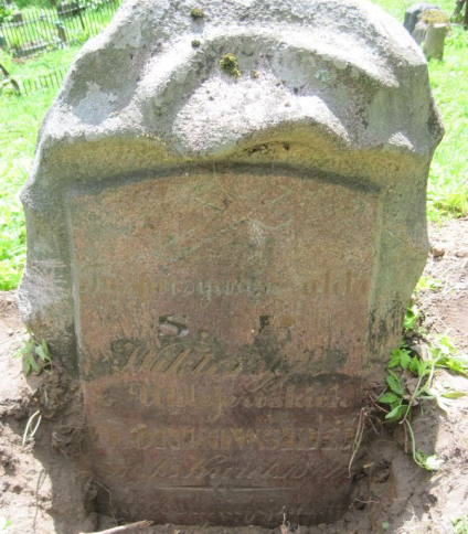 Nagrobek Wiktorii Florkowskiej, cmentarz na Rossie w Wilnie, stan na 2013 r.