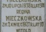 Fotografia przedstawiająca Nagrobek rodziny Mieczkowskich