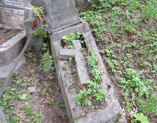 Nagrobek Marii Pawłowicz, cmentarz na Rossie w Wilnie, stan z 2013 r.